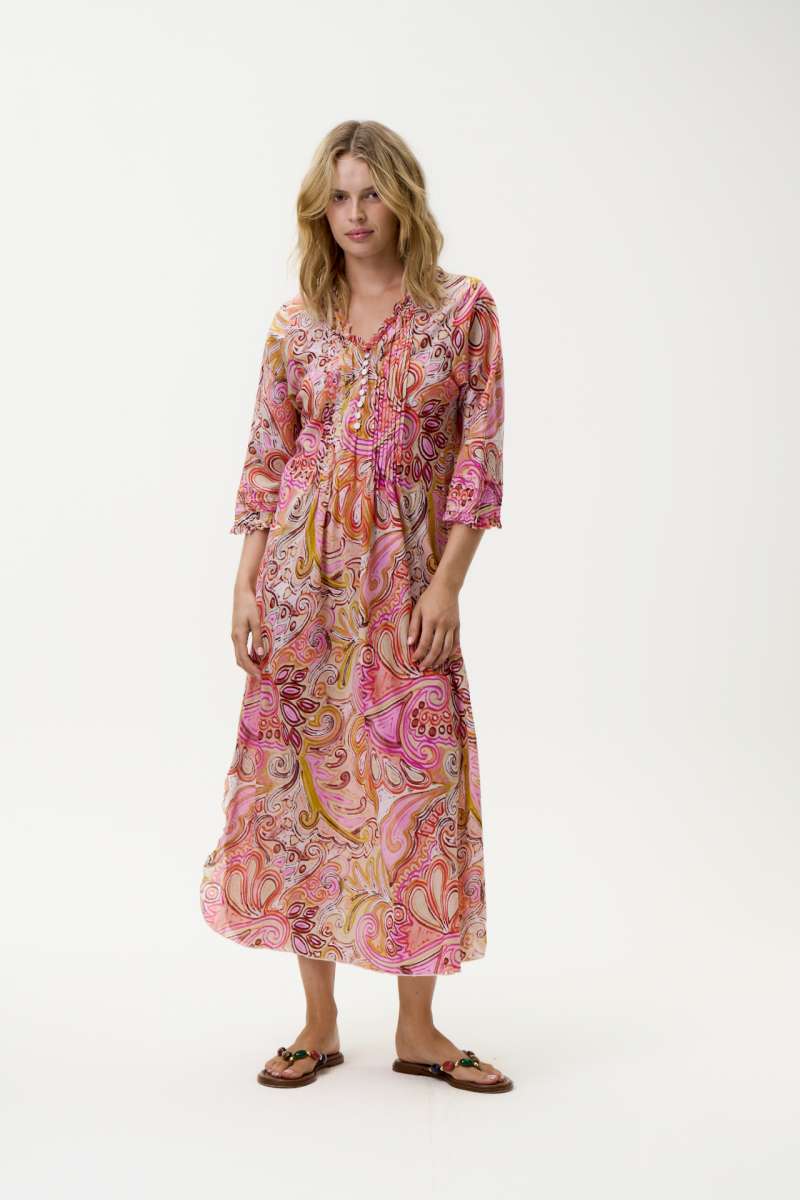 View oneseason Long Poppy - Muscat Multi Swirl