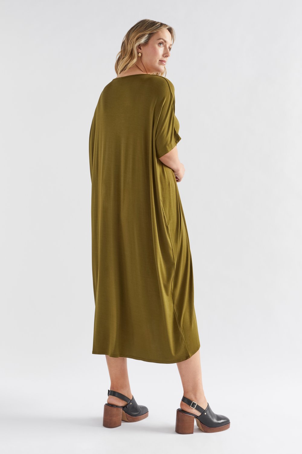 elk-telse-dress-dark-citronelle 2