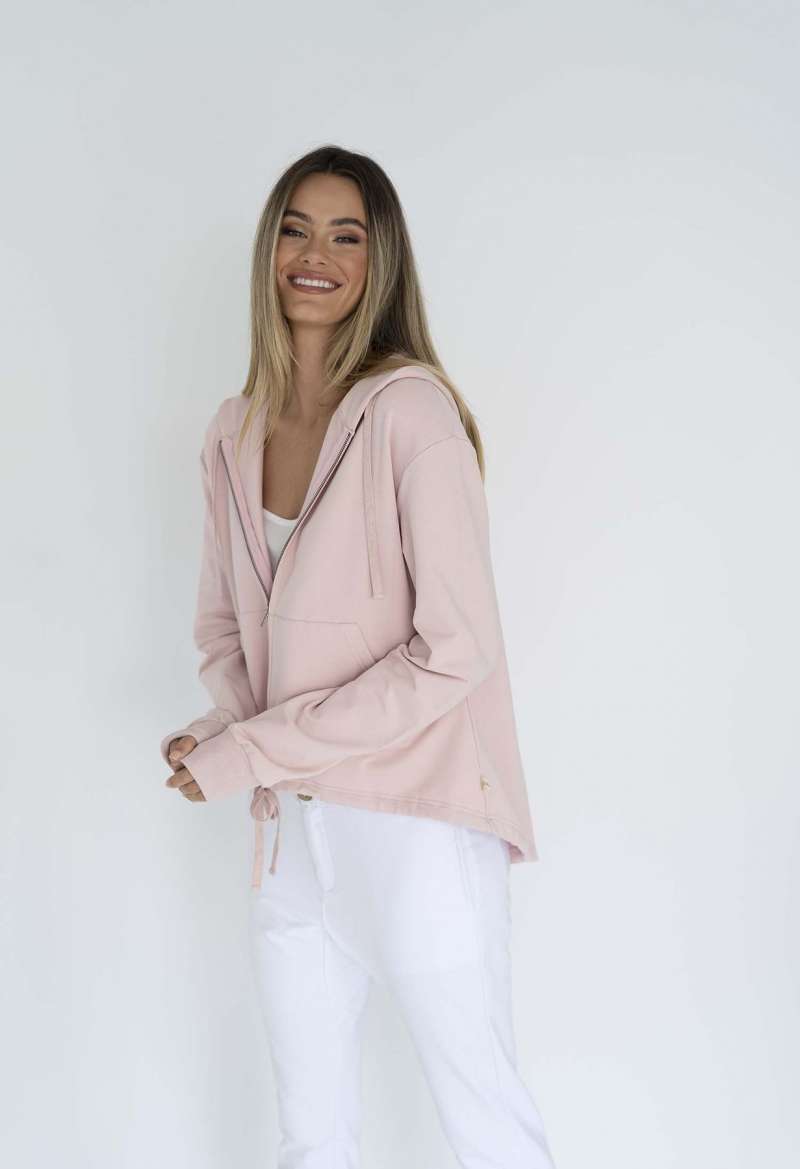 View Humidity Harper Hoodie - Blush