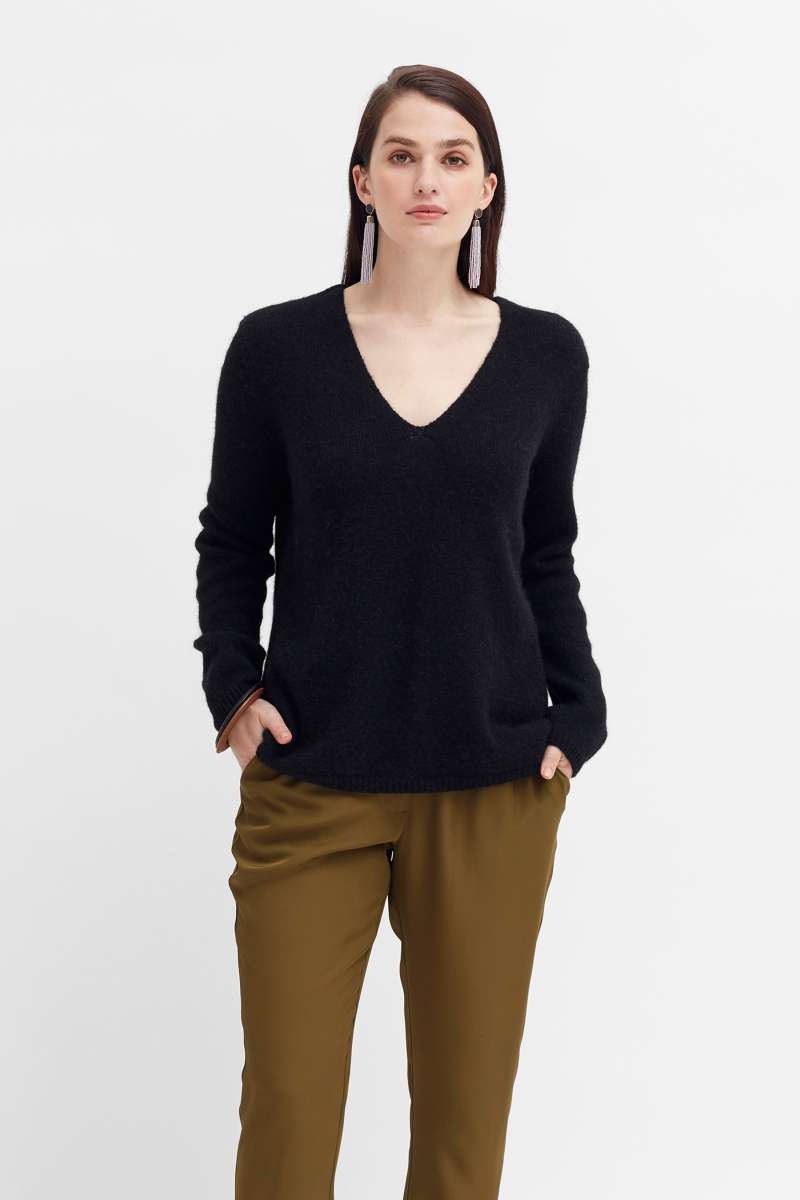 View Elk Len Sweater -Black