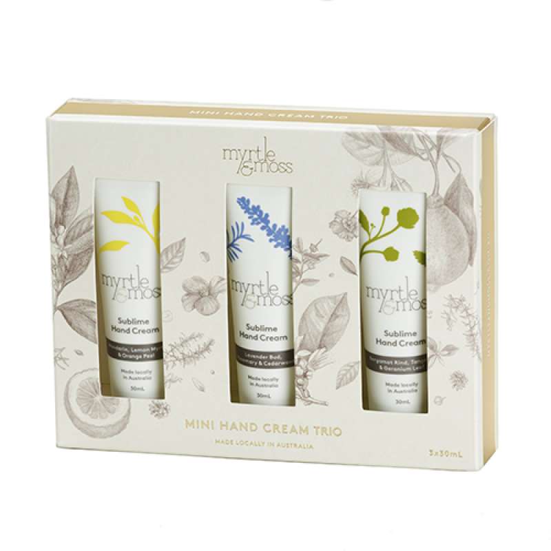 View Myrtle & Moss Mini Hand Cream Trio